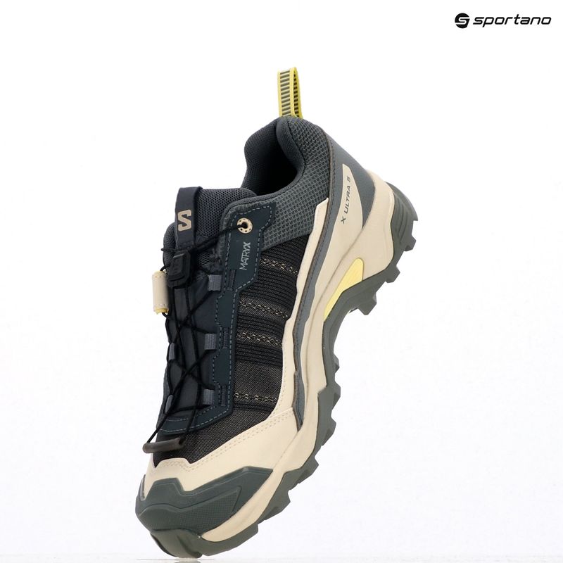 Жіночі трекінгові черевики Salomon X ULTRA 5 GTX turbulence / sedona sage / yellow Iris 9