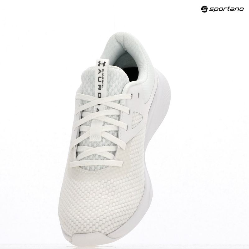 Кросівки для тренувань жіночі Under Armour W Charged Aurora 2 white/white/metallic warm silver 9