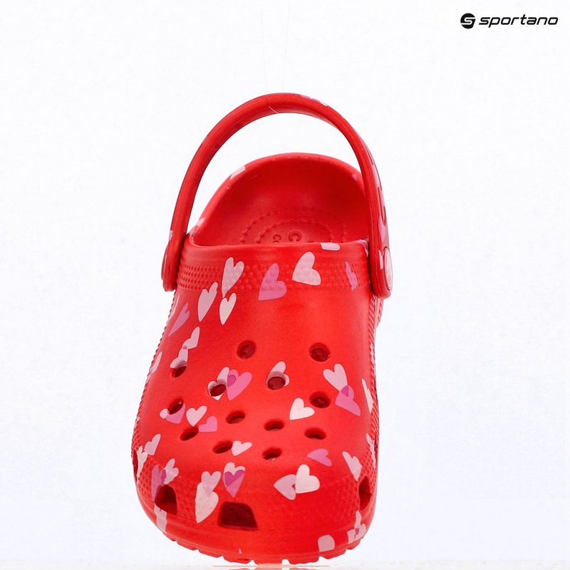 Шльопанці дитячі Crocs Classic Valentines Day Clog Kids cherry red 10