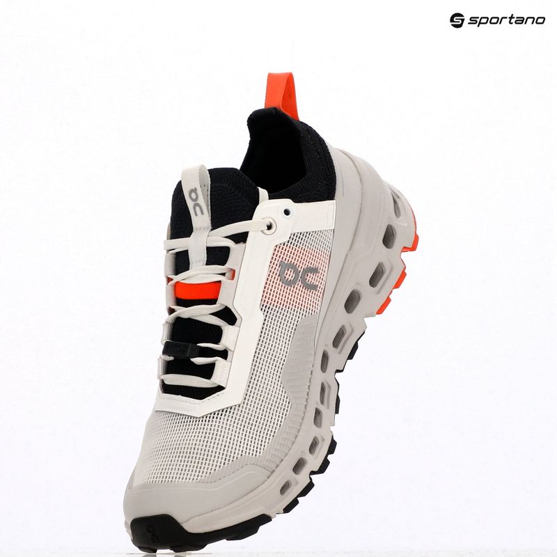 Кросівки для бігу жіночі On Cloudultra 2 white/wolf 9