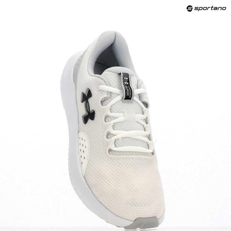Кросівки для бігу чоловічі Under Armour Charged Surge 4 white/halo gray/black 14