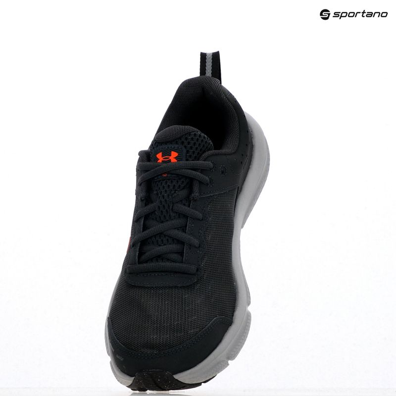 Кросівки для бігу чоловічі Under Armour Charged Assert 10 anthracite/anthracite/ares red 9