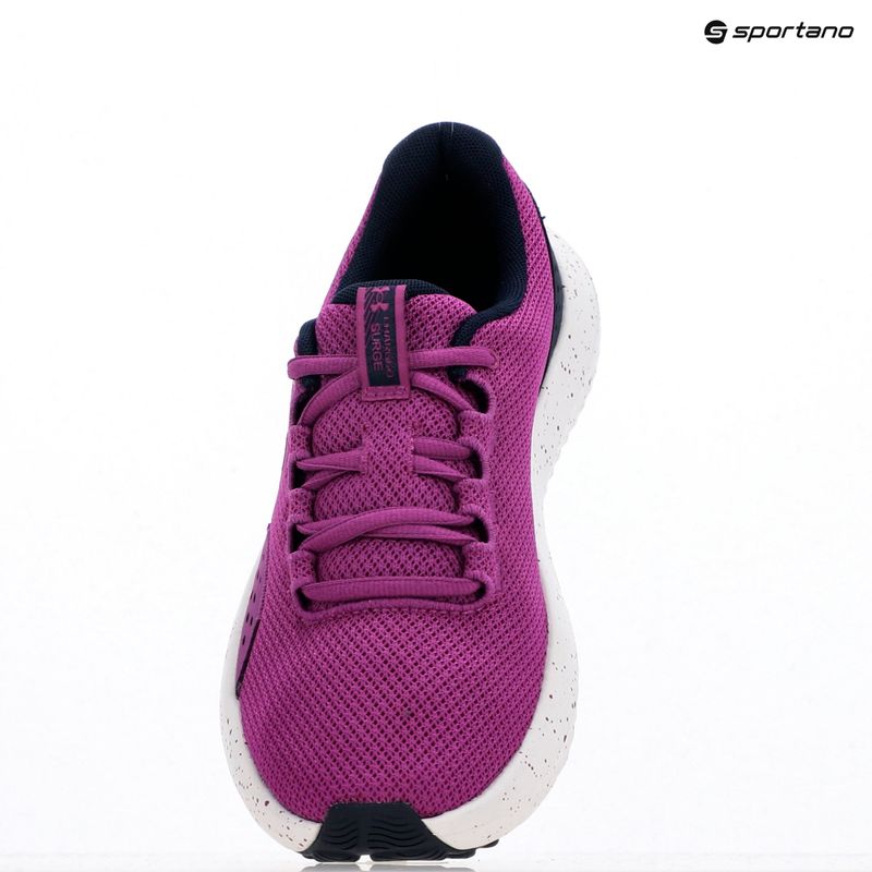 Кросівки для бігу жіночі Under Armour Charged Surge 4 andromeda purple/midnight navy/midnight navy 14
