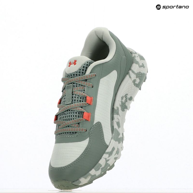 Кросівки для бігу жіночі Under Armour Charged Bandit Trail 3 hydro green/silica green/blush orange 11