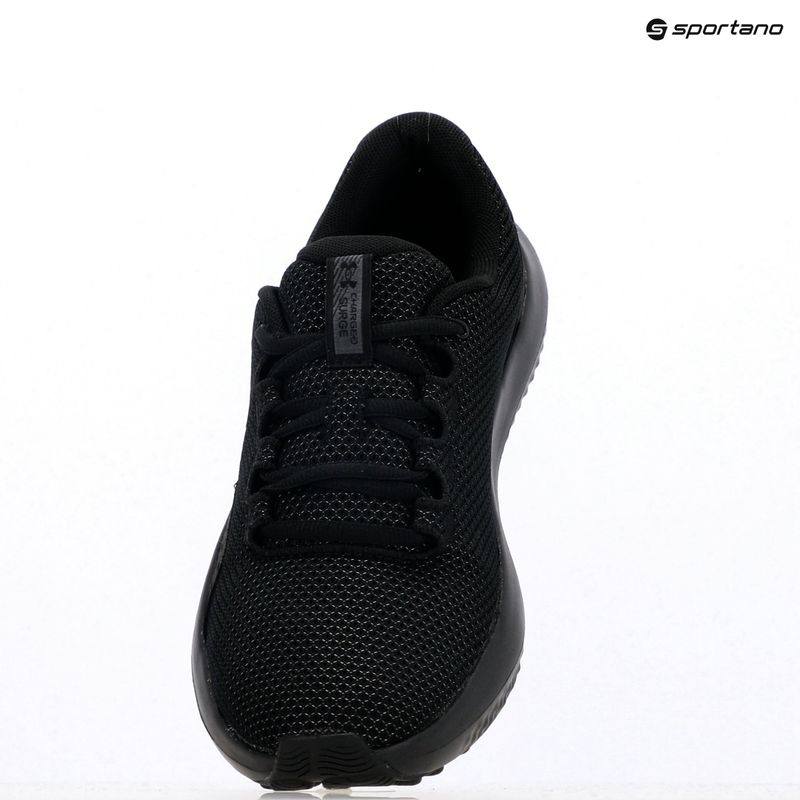 Кросівки для бігу жіночі Under Armour Charged Surge 4 black/black/black 14