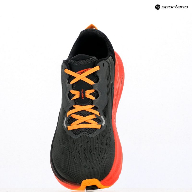 Кросівки для бігу чоловічі Altra FWD VIA black/orange 13