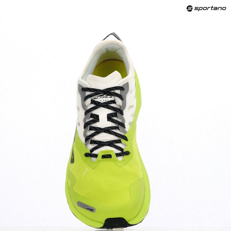 Кросівки для бігу чоловічі Altra Mont Blanc Carbon white/lime 9