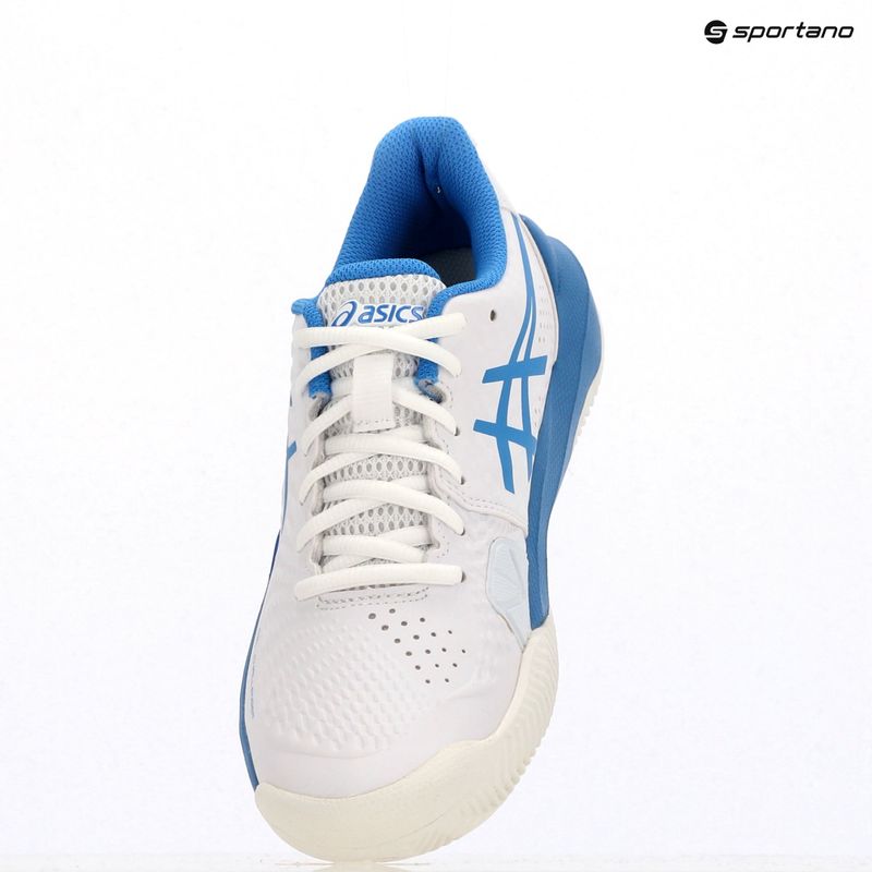 Кросівки тенісні жіночі ASICS Gel-Challenger 14 Clay W white/blue coast 16