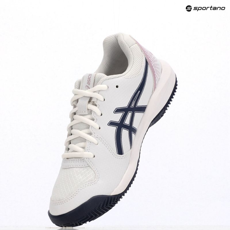 Кросівки тенісні жіночі ASICS Gel-Dedicate 8 Clay W white/indigo fog 16