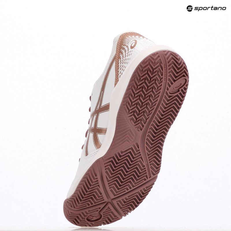 Кросівки для паделю жіночі ASICS Gel-Dedicate 8 Padel W white/dark ube 16