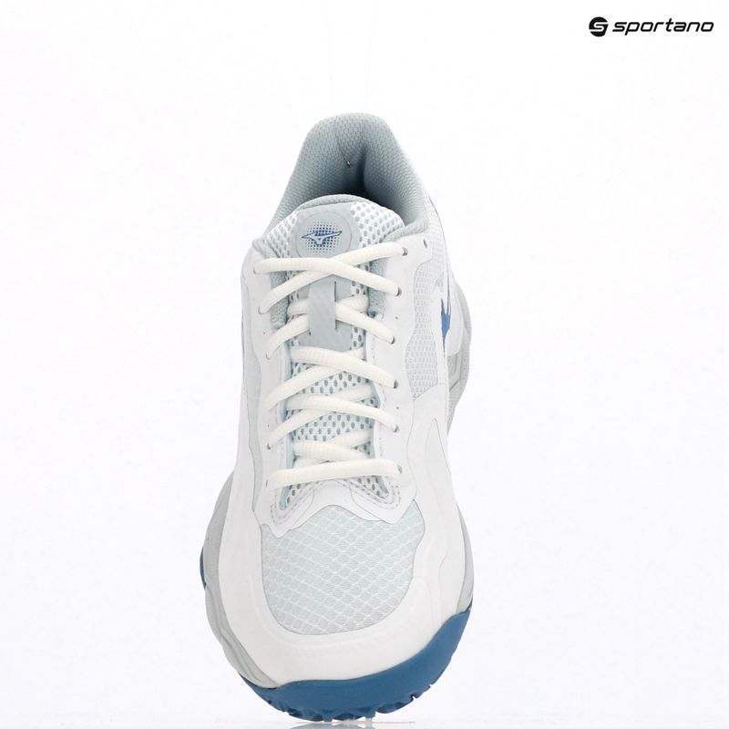 Кросівки тенісні жіночі Mizuno Wave Enforce Court CC white/ parisian blue/ plein air 9
