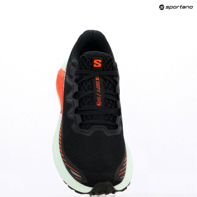 Кросівки для бігу жіночі Salomon Drx Defy GRVL black/cherry tomato/bay 11