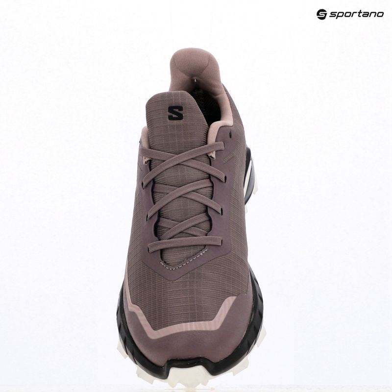 Кросівки для бігу жіночі Salomon Alphacross 5 GTX moonscape/black/white 13