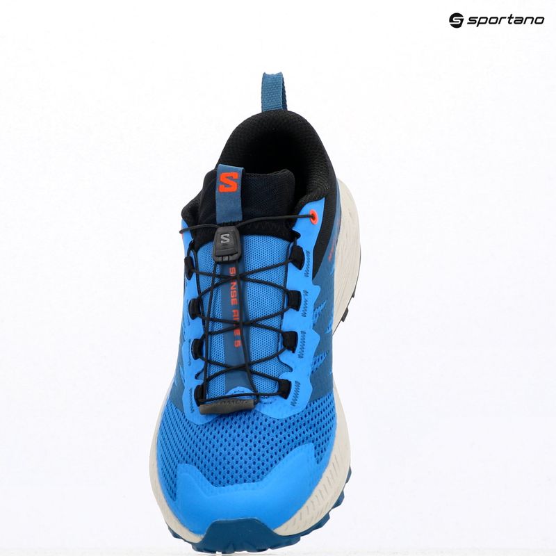 Кросівки для бігу чоловічі Salomon Sense Ride 5 french blue/black/dark blue 11