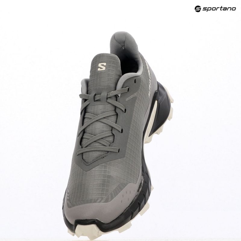 Кросівки для бігу чоловічі Salomon Alphacross 5 pewter/black/ghost 13