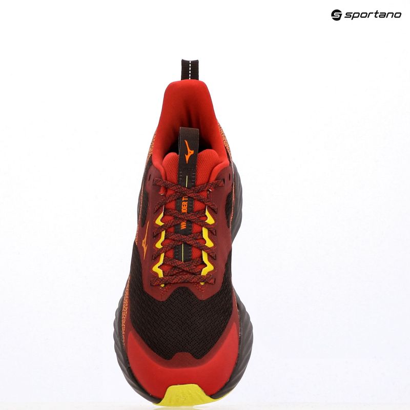 Кросівки для бігу чоловічі Mizuno Wave Rider TT 2 molé/rythmic red/evening primrose 3