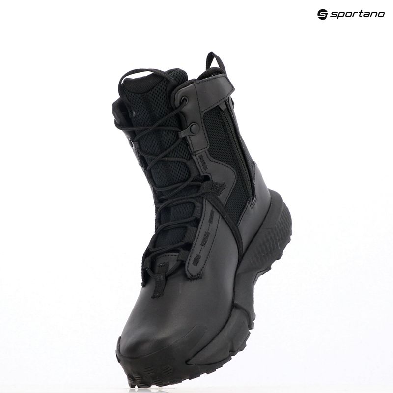 Черевики тактичні чоловічі Under Armour Charged Valsetz Waterproof Zip black/black/jet gray 15