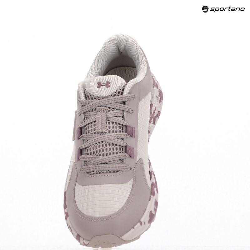 Кросівки для бігу жіночі Under Armour Charged Bandit Trail 3 gray matter/gray dawn/purple prime 11