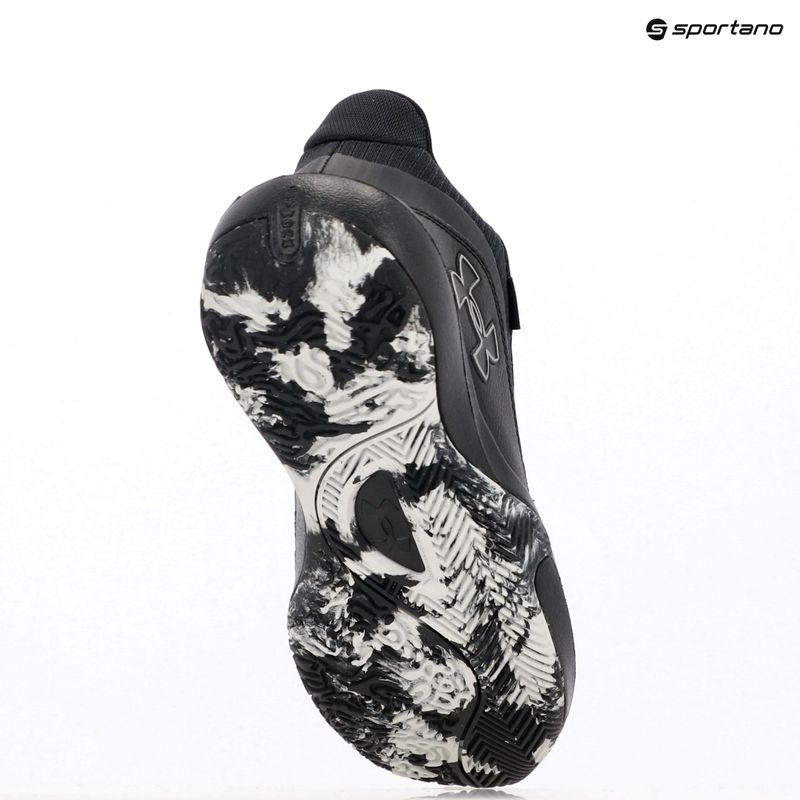 Кросівки баскетбольні Under Armour Lockdown 7 black/black/metallic silver 15