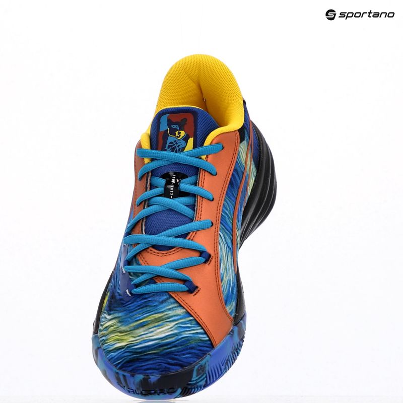 Кросівки баскетбольні чоловічі PUMA All-Pro Nitro Dylan Exhibit vivid blue/tropical blue 10