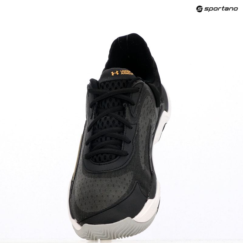 Кросівки баскетбольні Under Armour Spawn 7 black/metallic gold/black 15