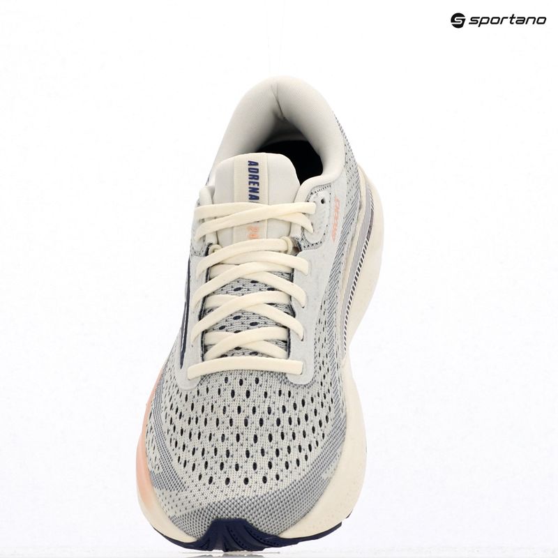 Кросівки для бігу жіночі Brooks Adrenaline GTS 24 grey/blue ribbon/peach 16