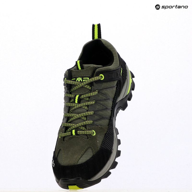 Черевики трекінгові чоловічі CMP Rigel Low Wp jungle/yellow fluo 13