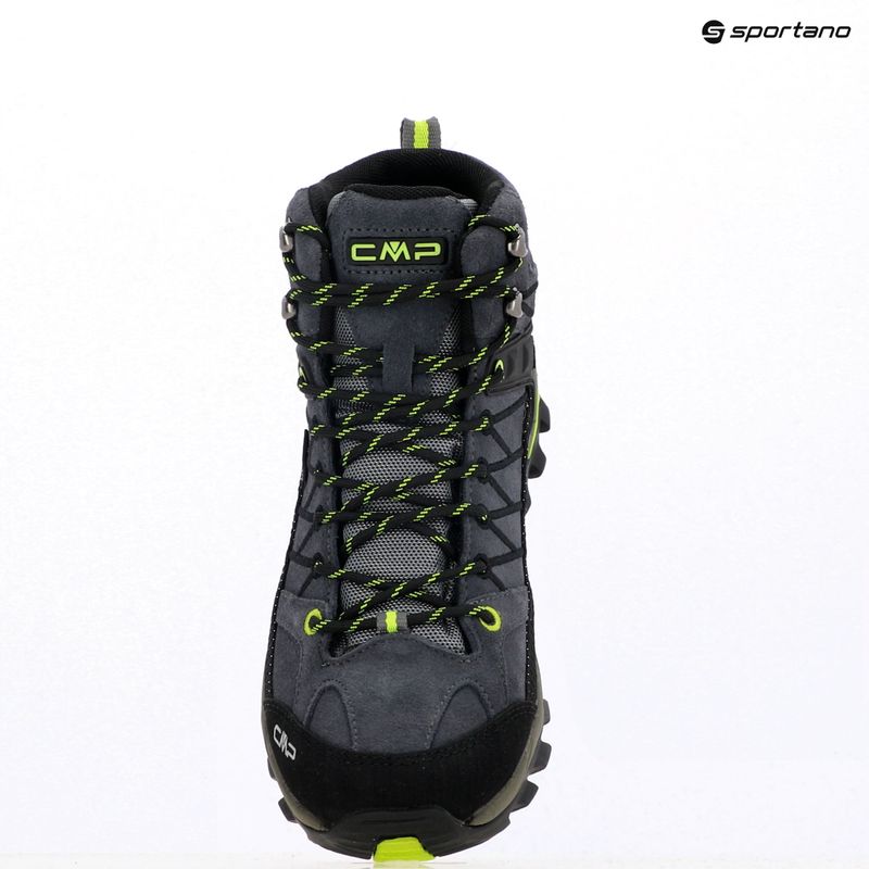 Черевики трекінгові чоловічі CMP Rigel Mid grey/yellow fluo 13