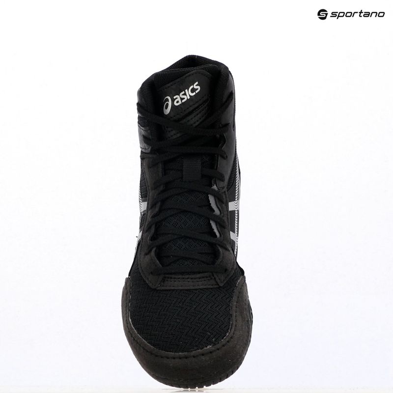 Кросівки борцівські ASICS Matcontrol 3 black/ pure silver 15