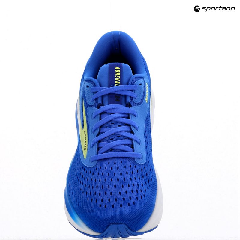 Кросівки для бігу чоловічі Brooks Adrenaline GTS 24 wide fit cobalt/neo yellow/peacoat 15