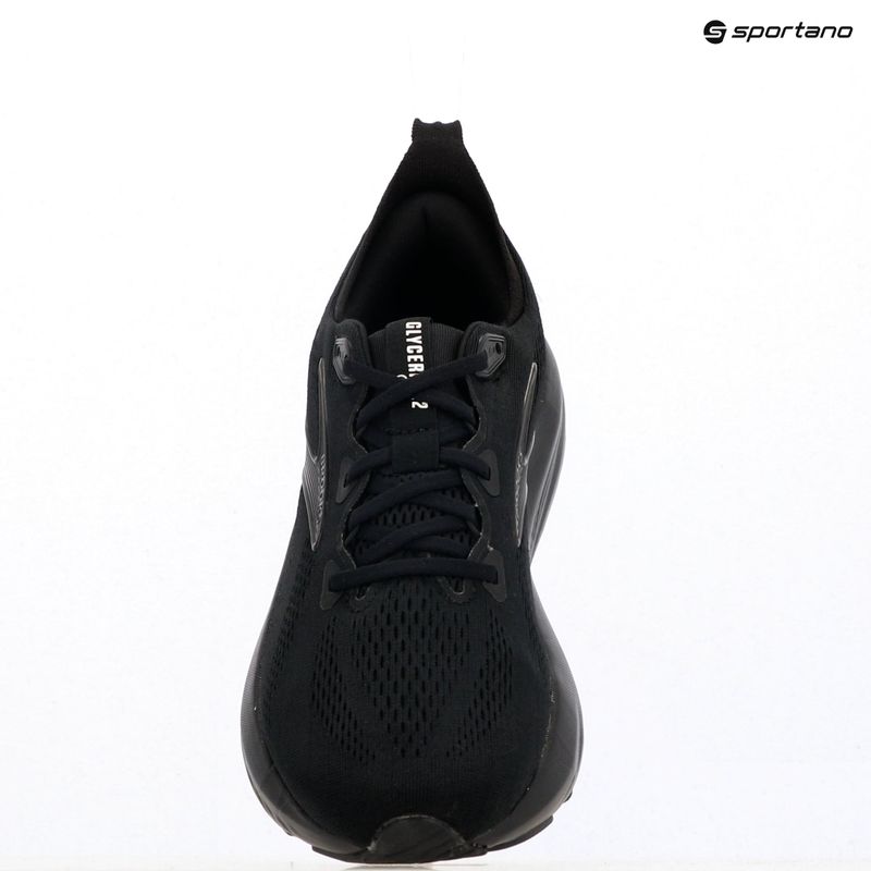 Кросівки для бігу чоловічі Brooks Glycerin 22 black/black/ebony 14
