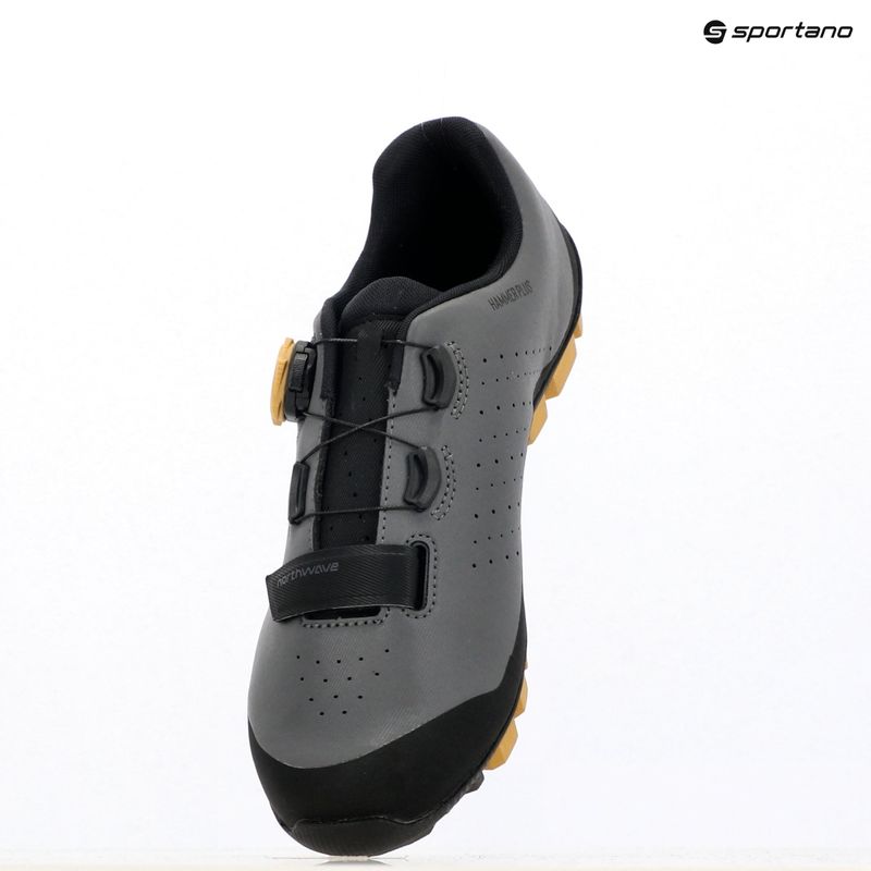 Кросівки велосипедні MTB чоловічі Northwave Hammer Plus dark grey/honey 5