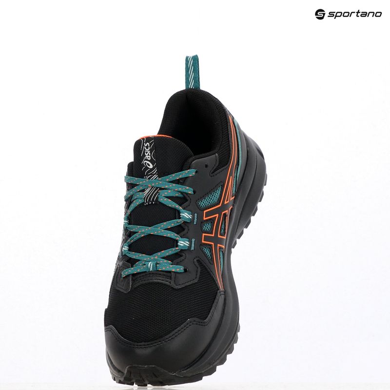 Кросівки для бігу чоловічі ASICS Trail Scout 3 black/nova orange 8