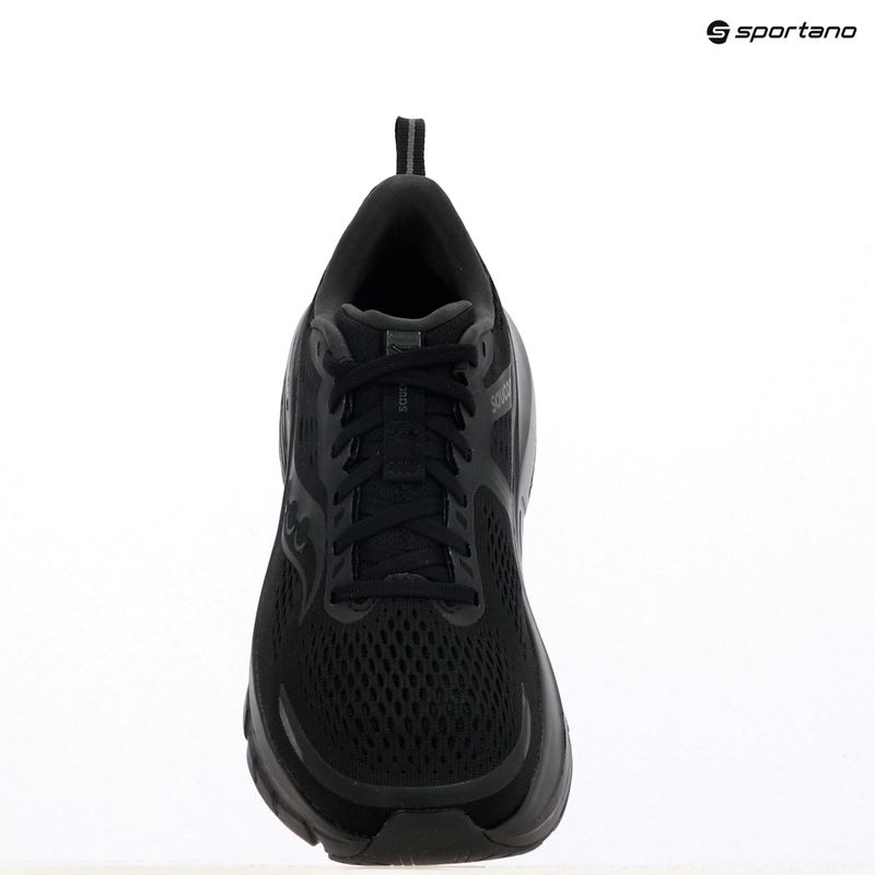 Чоловічі бігові кросівки Saucony Guide 18 потрійні чорні 15