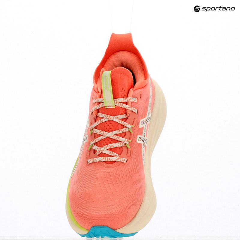 Кросівки для бігу жіночі ASICS Gel-Nimbus 27 lnature bathing/guava 9