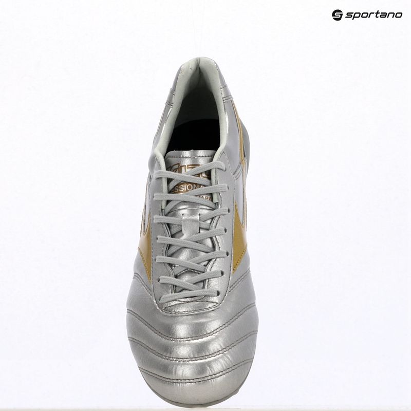 Кросівки футбольні чоловічі Mizuno Morelia Dna Japan Md galaxy silver/gold/gold 11