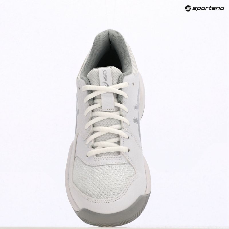Кросівки тенісні жіночі ASICS Gel-Dedicate 8 Clay W white/pure silver 8