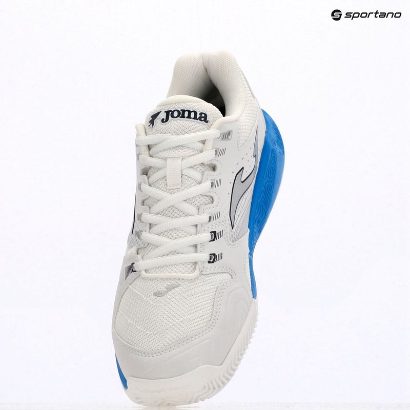 Кросівки тенісні чоловічі Joma Master 1000 C white/ royal blue 10