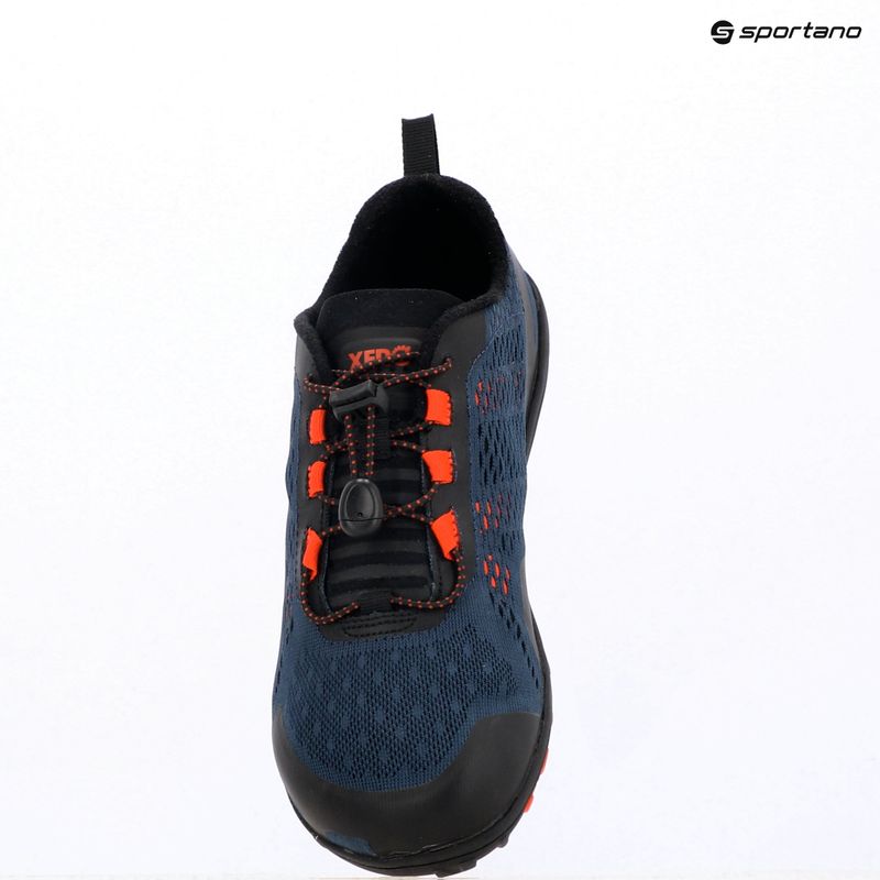 Чоловічі кросівки Berefoot Xero Shes Aqua X Sport місячного кольору/сині/помаранчеві 9