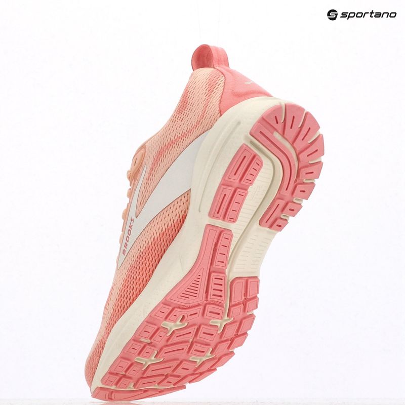 Кросівки для бігу жіночі Brooks Trace 4 tropical peach/dianthus/ grey 9
