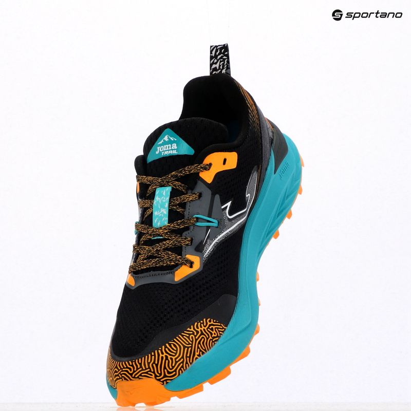 Кросівки для бігу чоловічі Joma Tundra black/orange 14