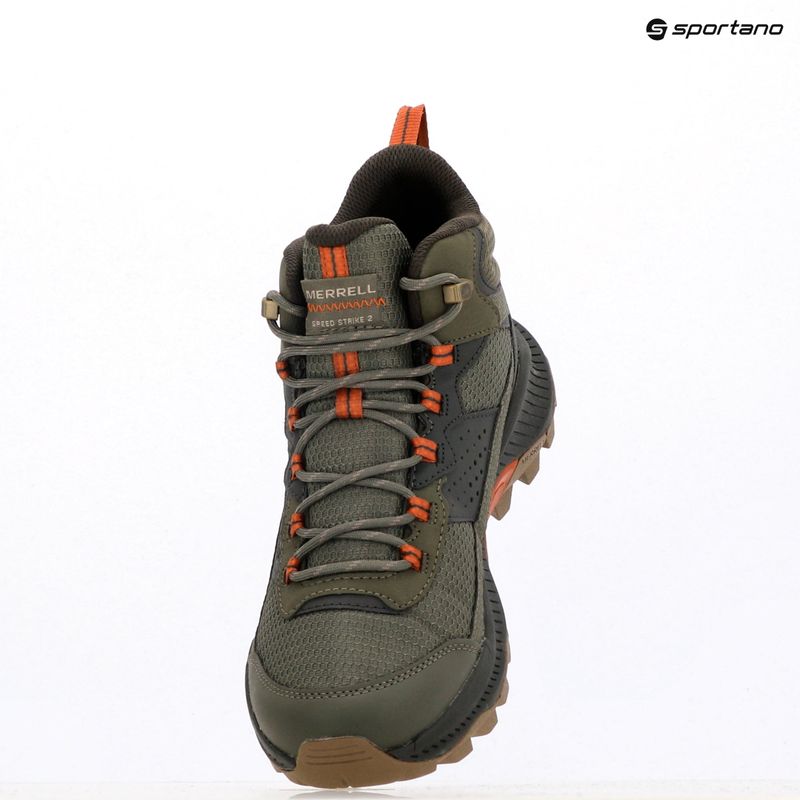 Чоловічі черевики Merrell Speed Strike 2 Mid GTX оливкового кольору 3