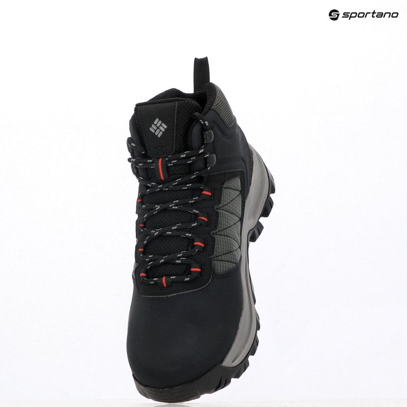 Черевики туристичні чоловічі Columbia Transverse Hike Waterproof black/mountain red 22
