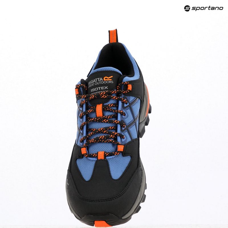 Черевики трекінгові чоловічі REGATTA Samaris III Low olympian blue/black/tango 10