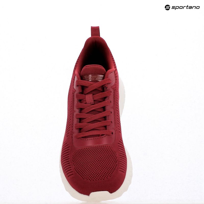Кросівки жіночі SKECHERS Bobs Squad Chaos Face Off red 15