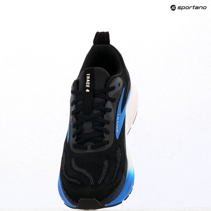 Кросівки для бігу чоловічі Brooks Trace 4 black/cobalt/limpet 16