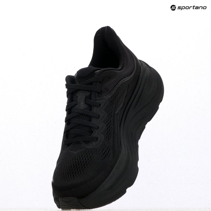 Чоловічі кросівки для бігу HOKA Bondi 9 чорний/чорний 10