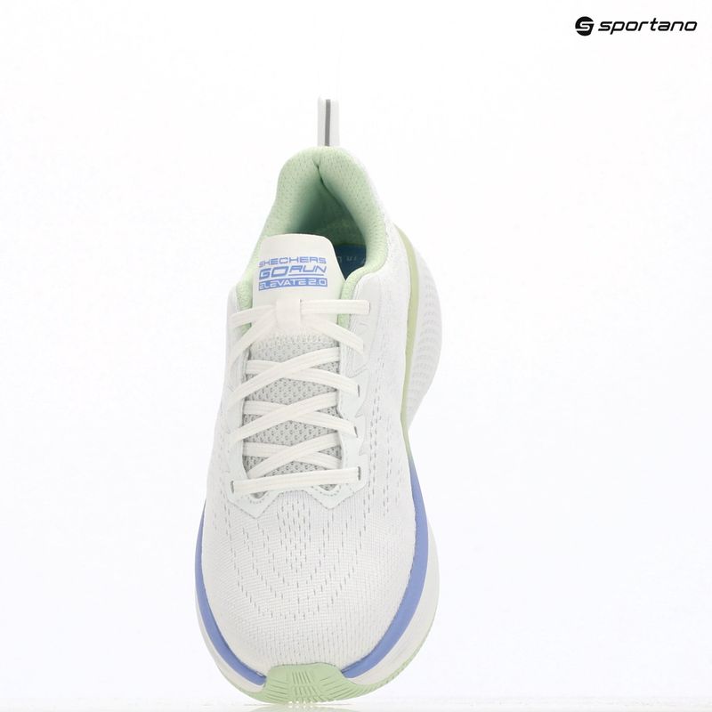 Кросівки для бігу жіночі SKECHERS Go Run Elevate 2.0 white/mint 15