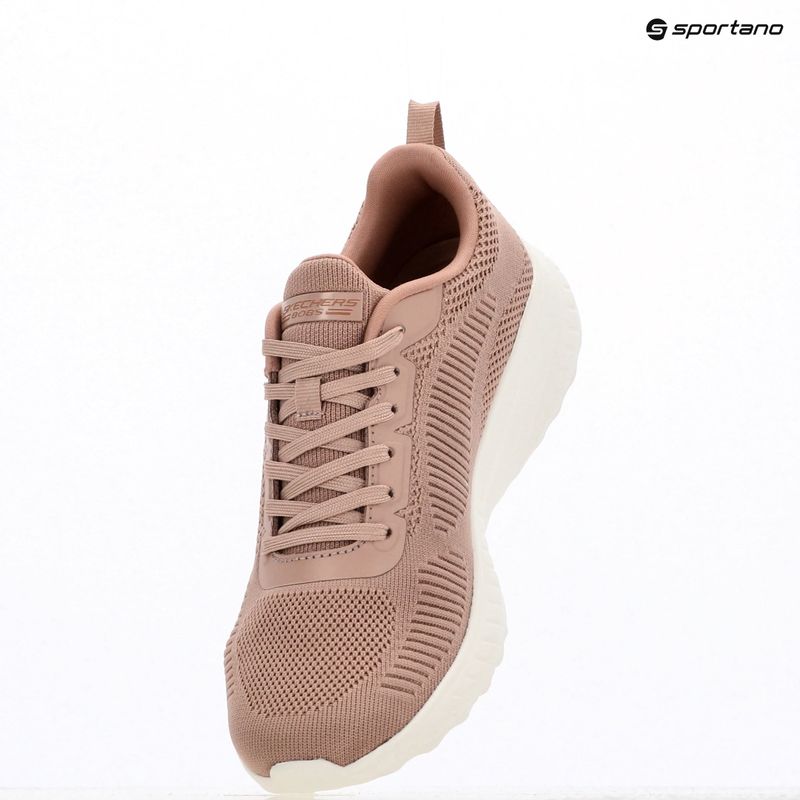 Кросівки жіночі SKECHERS Bobs Squad Chaos Face Off blush pink 15