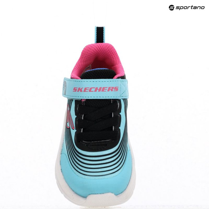 Кросівки дитячі SKECHERS Microspec Advance aqua/purple 7
